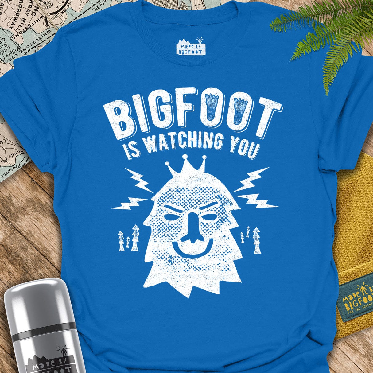 Bigfoot Is Watching You.