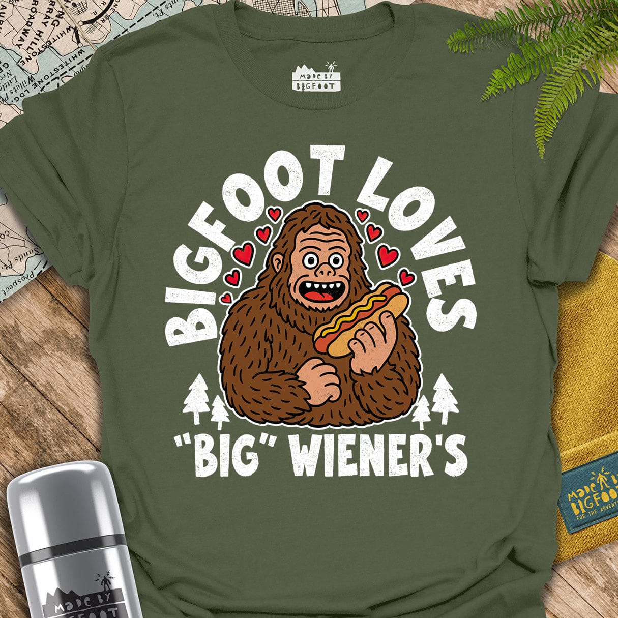 Bigfoot Loves Big Wiener's