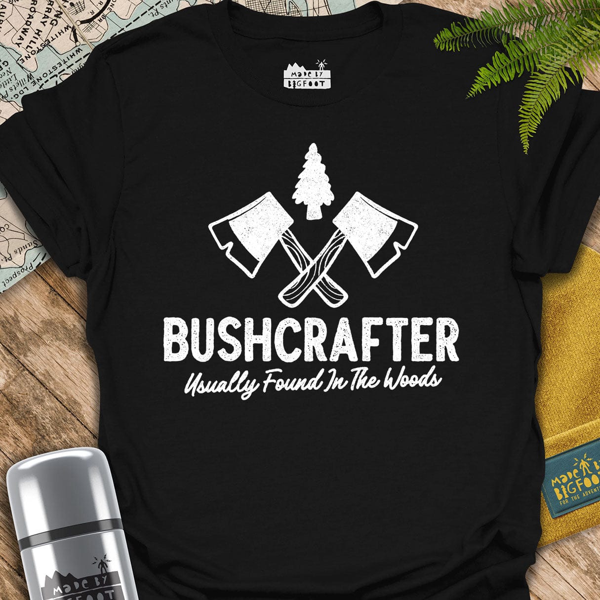 Bushcrafter Usually Found In The Woods