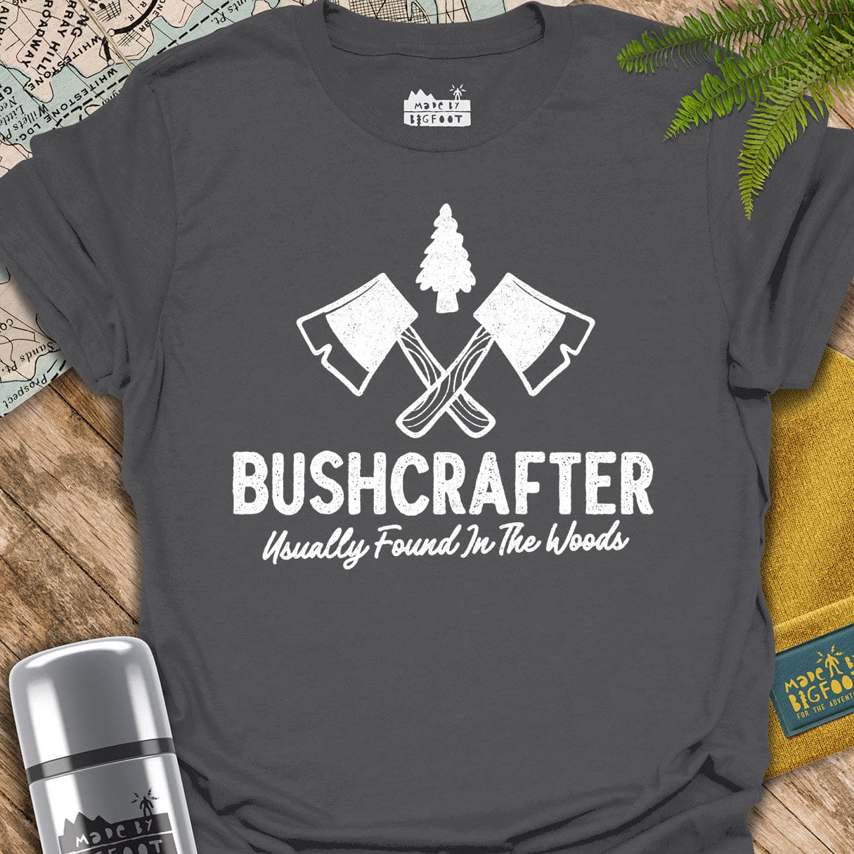 Bushcrafter Usually Found In The Woods