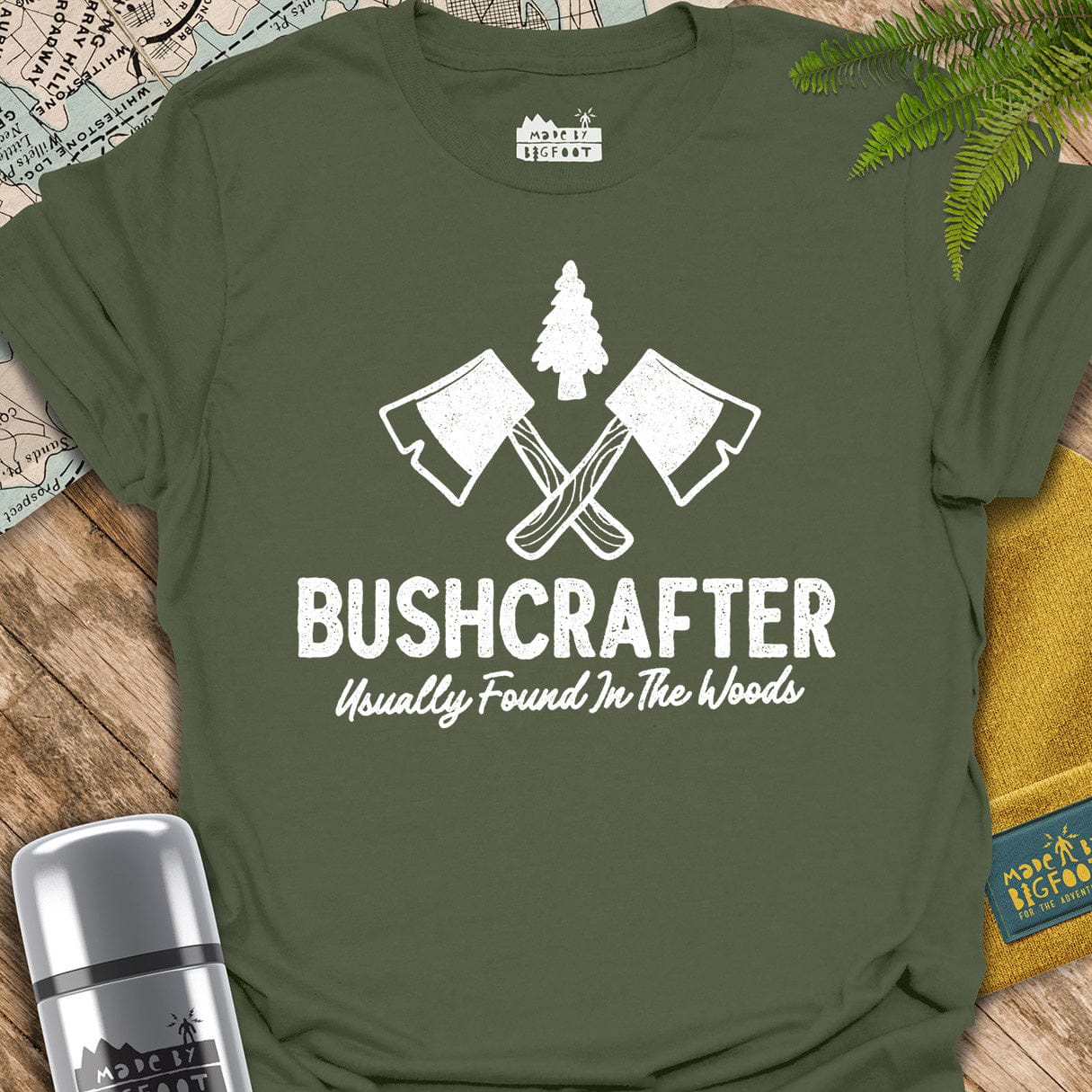 Bushcrafter Usually Found In The Woods