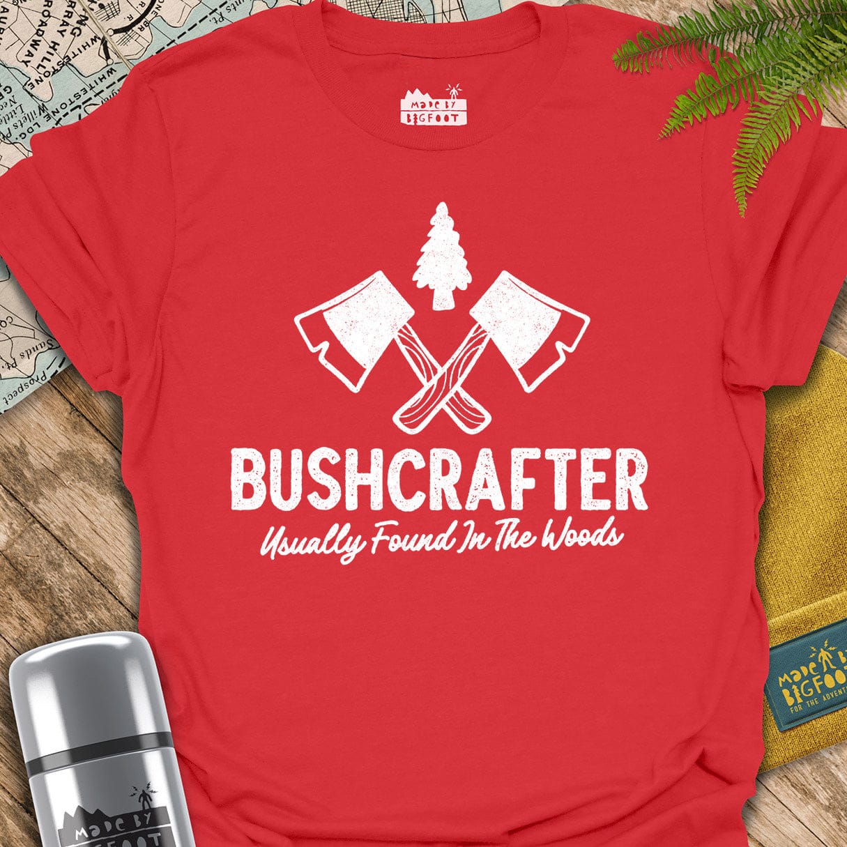 Bushcrafter Usually Found In The Woods