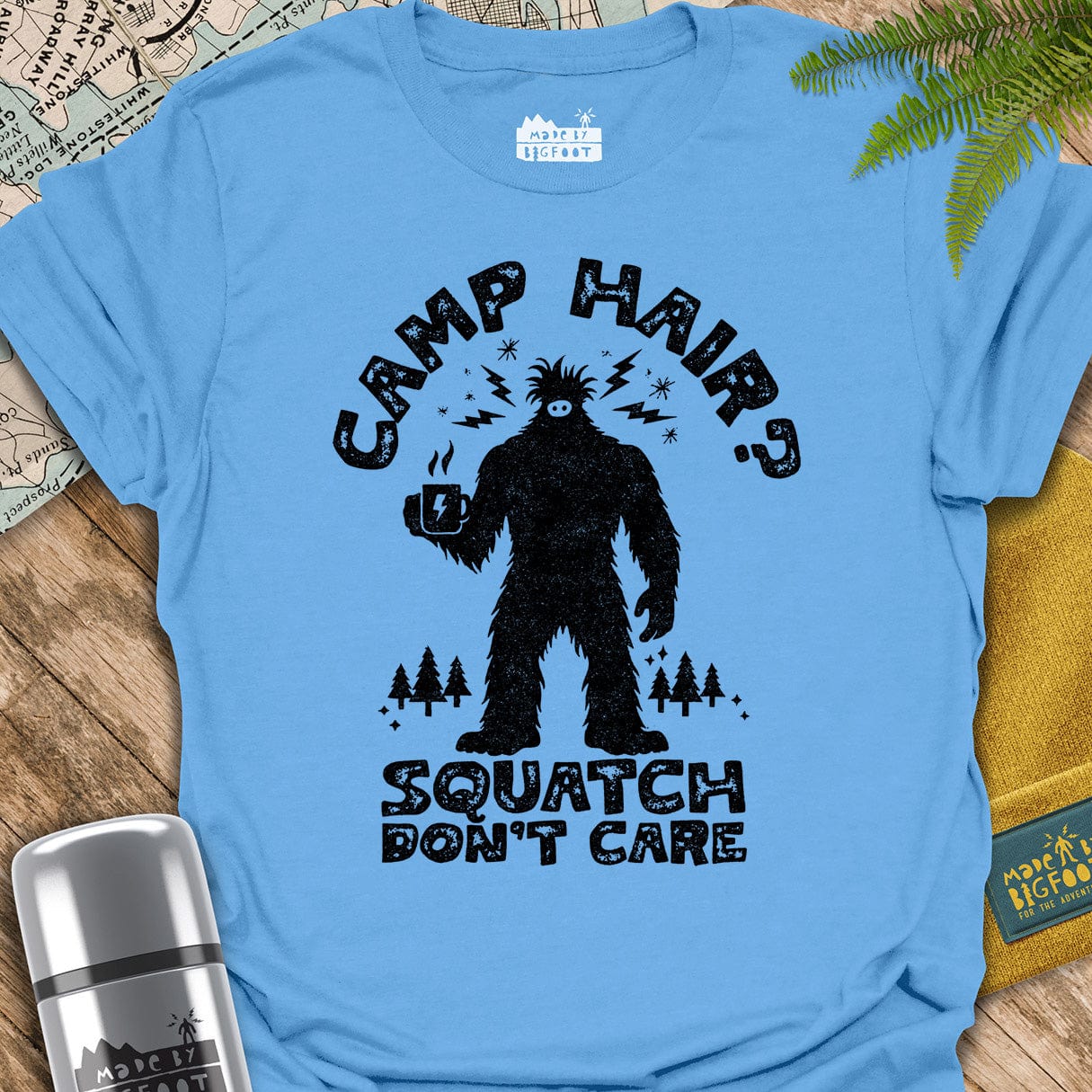 Camp Hair? Squatch Don't Care