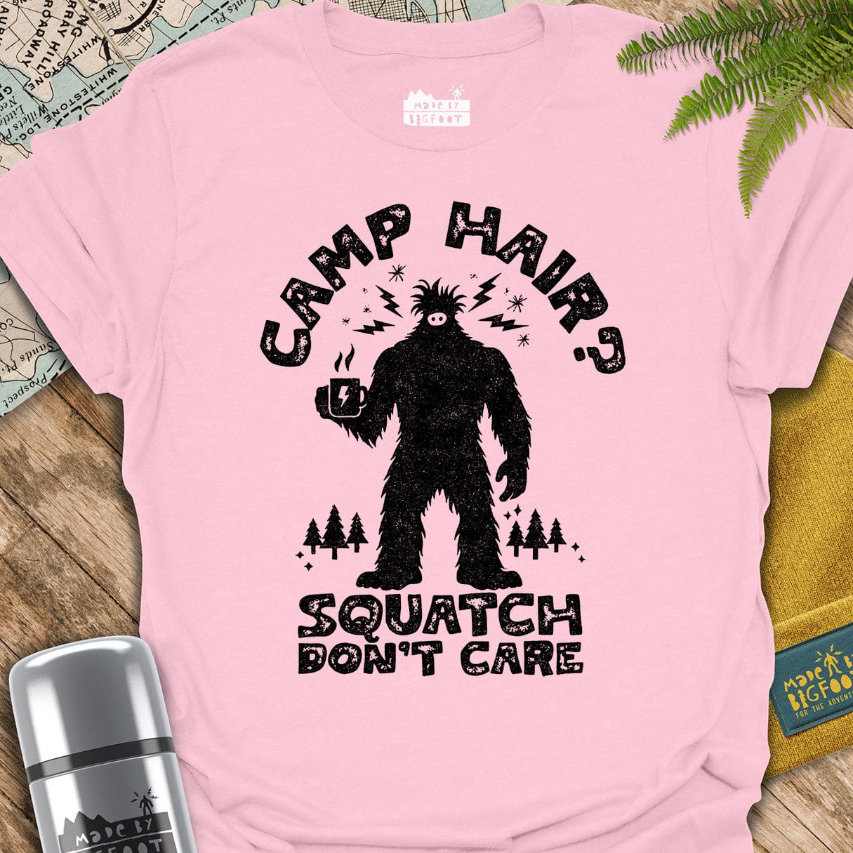 Camp Hair? Squatch Don't Care