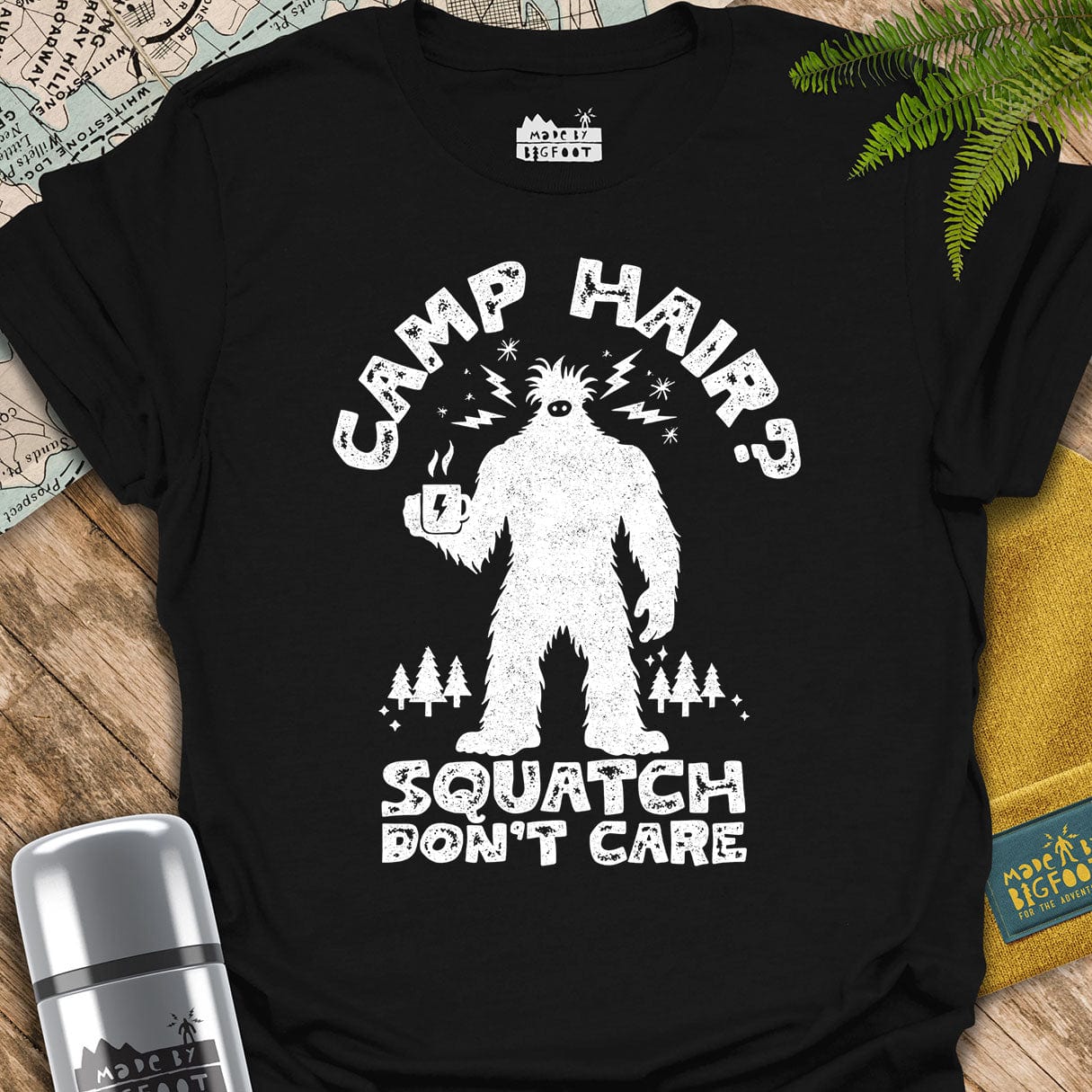 Camp Hair? Squatch Don't Care