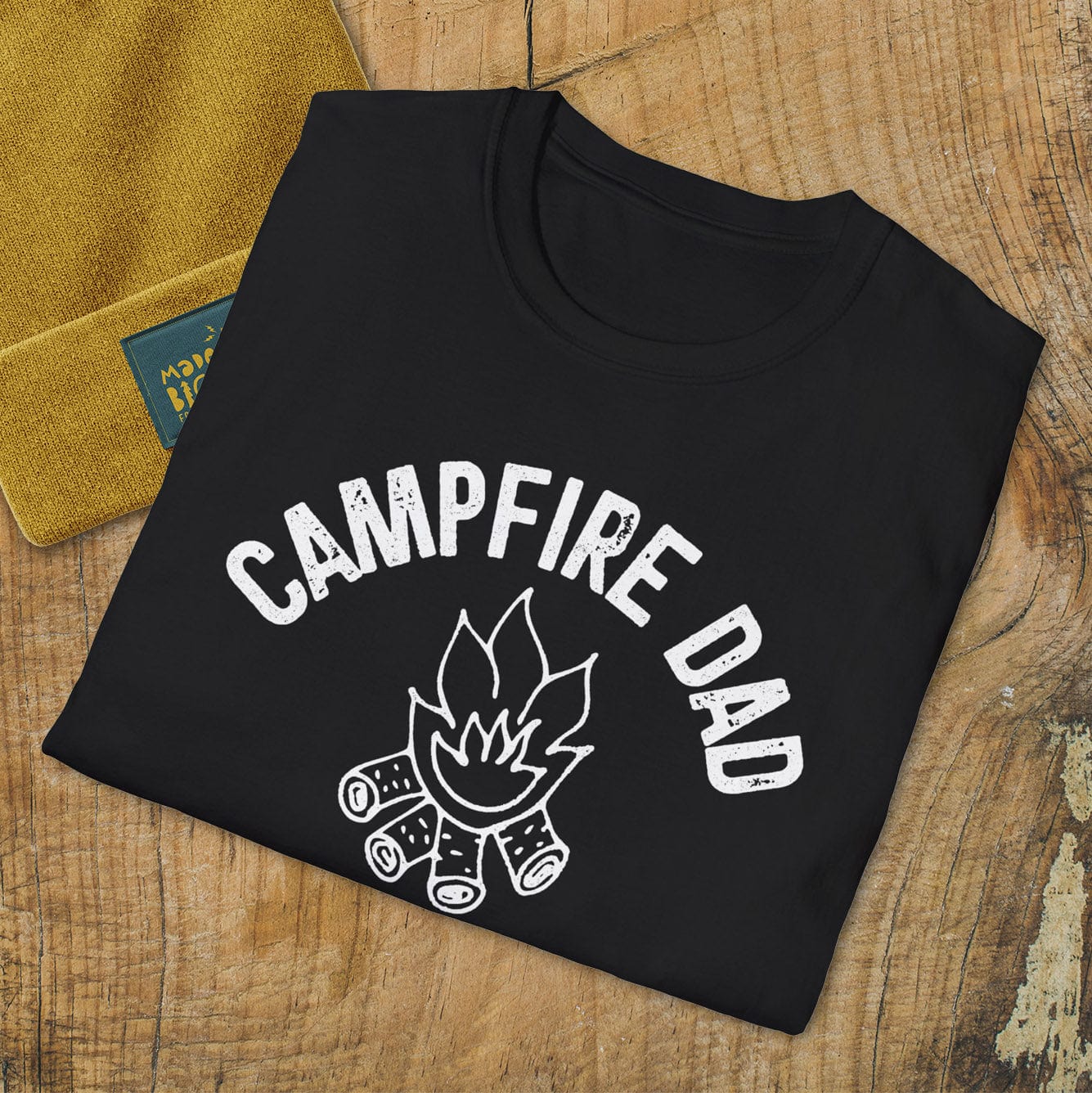 Campfire Dad. Master Of The Outdoors