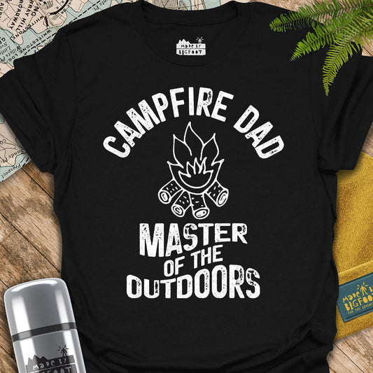 Campfire Dad. Master Of The Outdoors