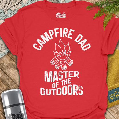 Campfire Dad. Master Of The Outdoors