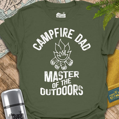 Campfire Dad. Master Of The Outdoors