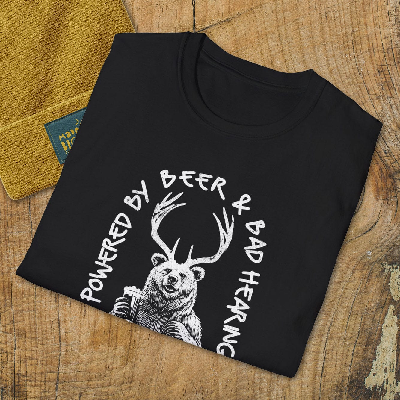 Camping Dad. Powered By Beer And Bad Hearing.