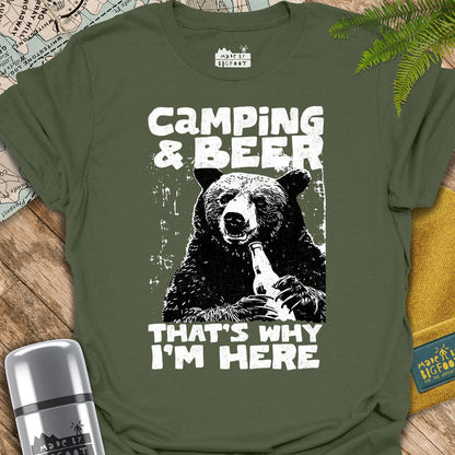 Camping & Beer That's Why I'm Here