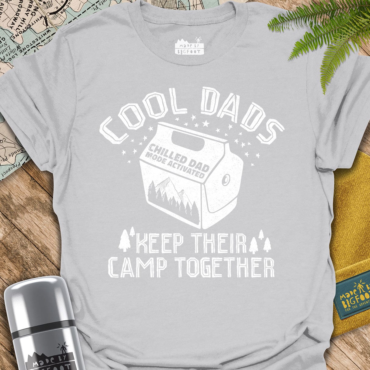 Cool Dad's Keep Their Camp Together