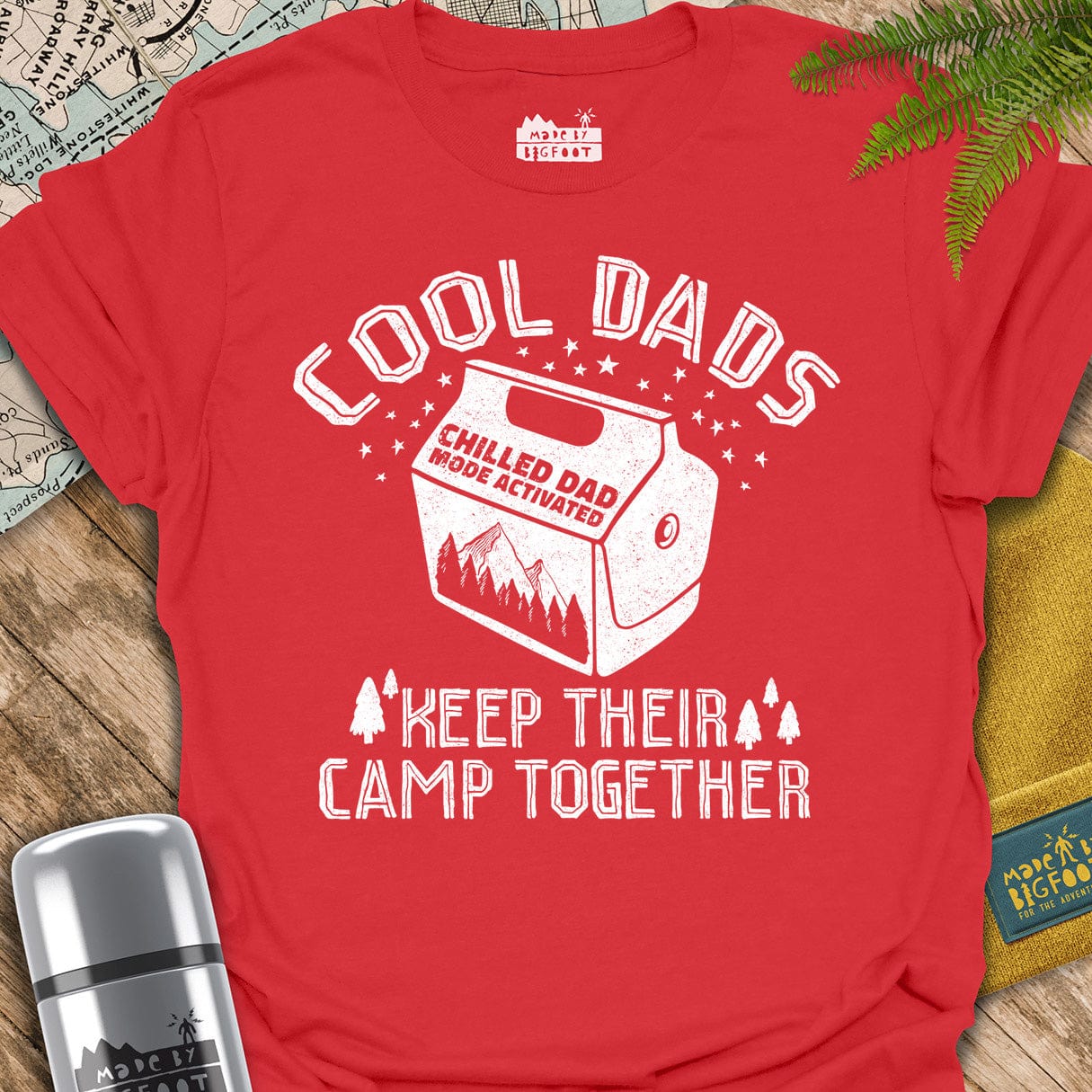 Cool Dad's Keep Their Camp Together