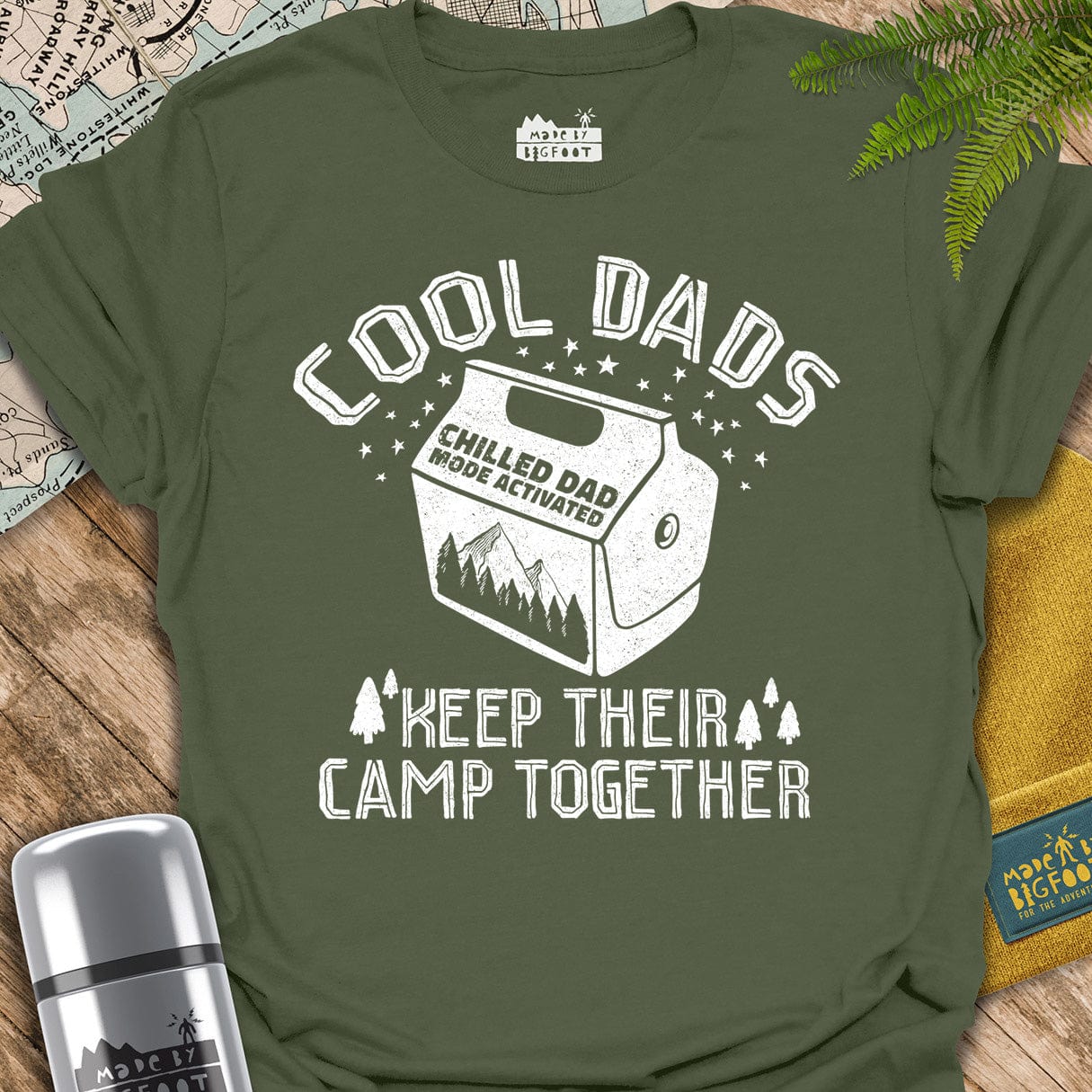 Cool Dad's Keep Their Camp Together