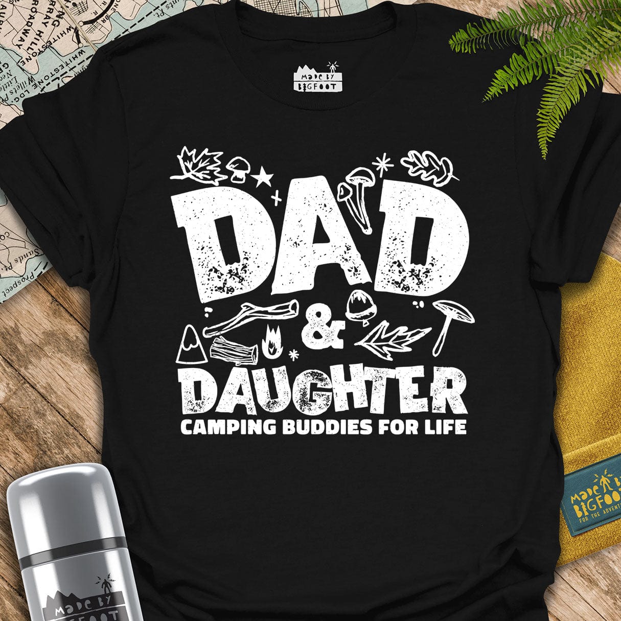 Dad & Daughter Camping Buddies For Life