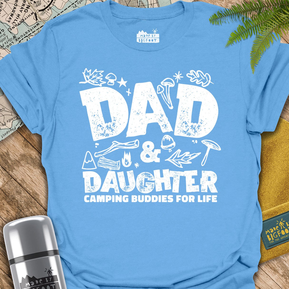 Dad & Daughter Camping Buddies For Life