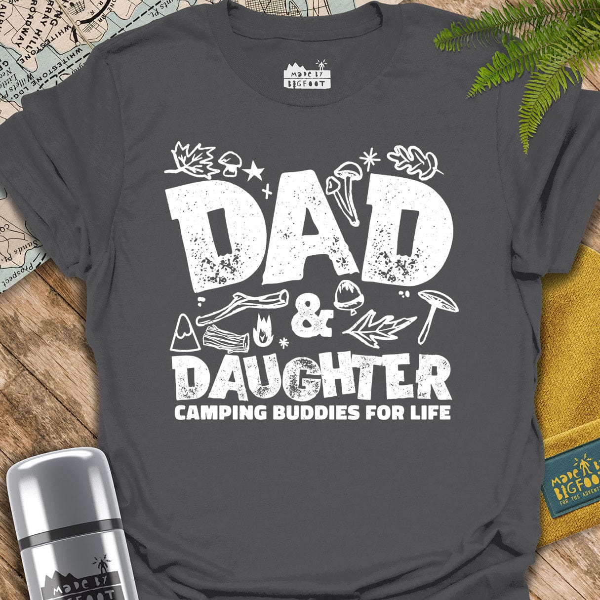 Dad & Daughter Camping Buddies For Life