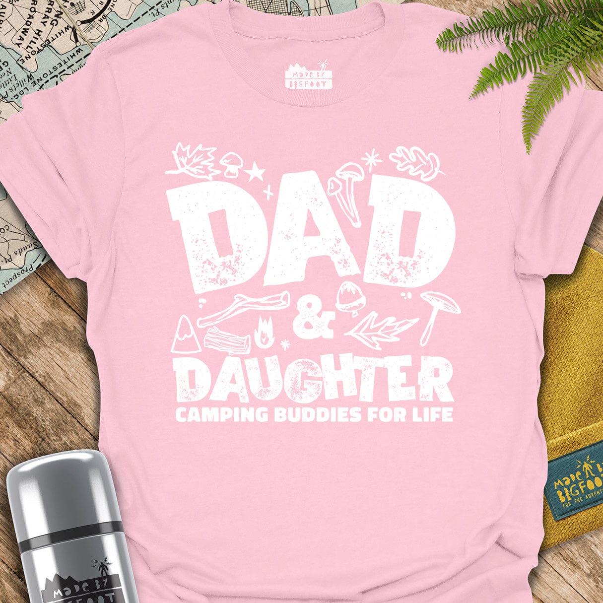 Dad & Daughter Camping Buddies For Life