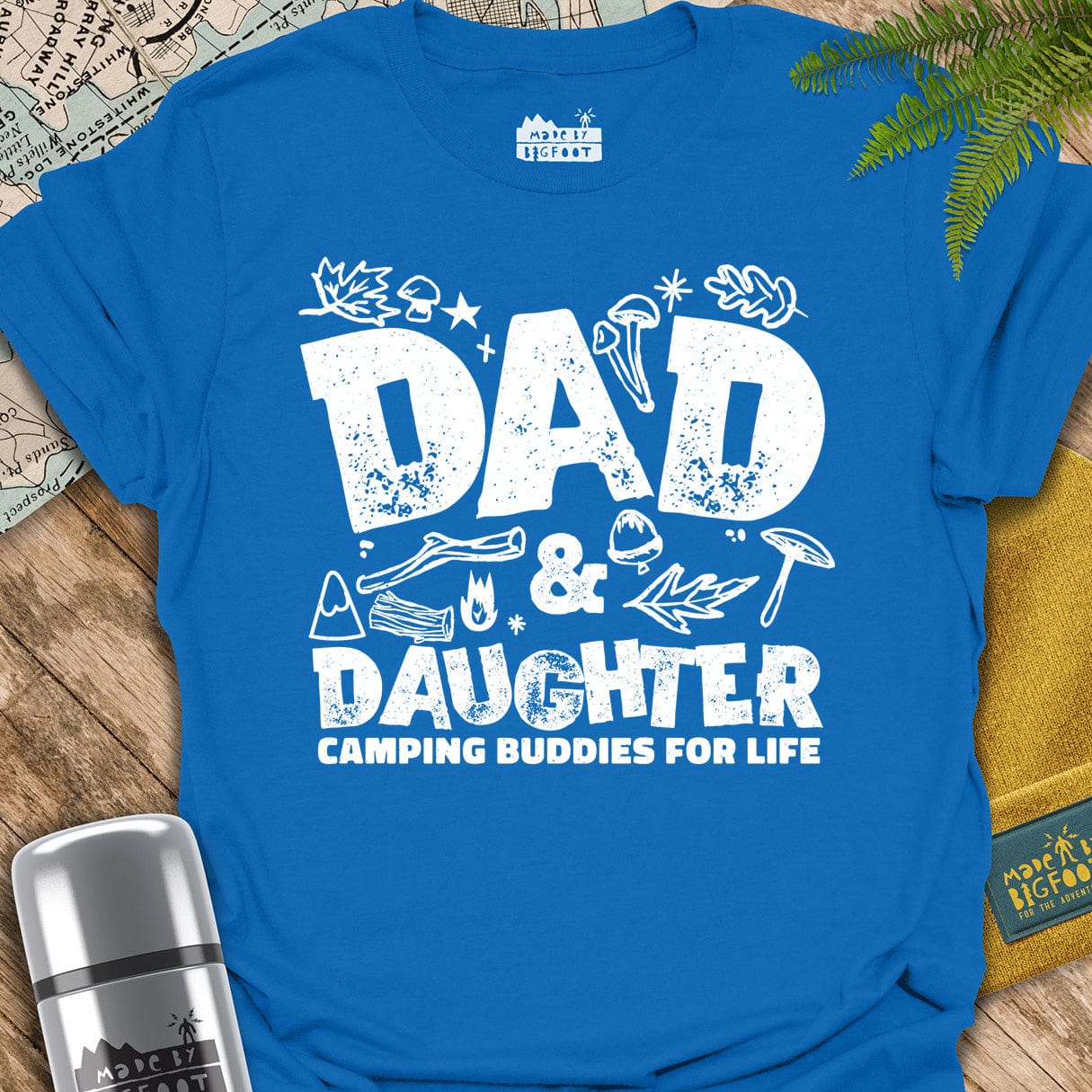 Dad & Daughter Camping Buddies For Life