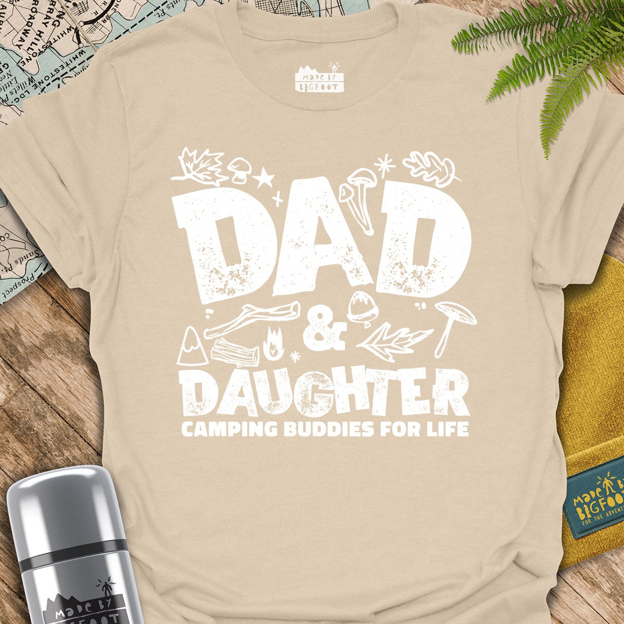 Dad & Daughter Camping Buddies For Life