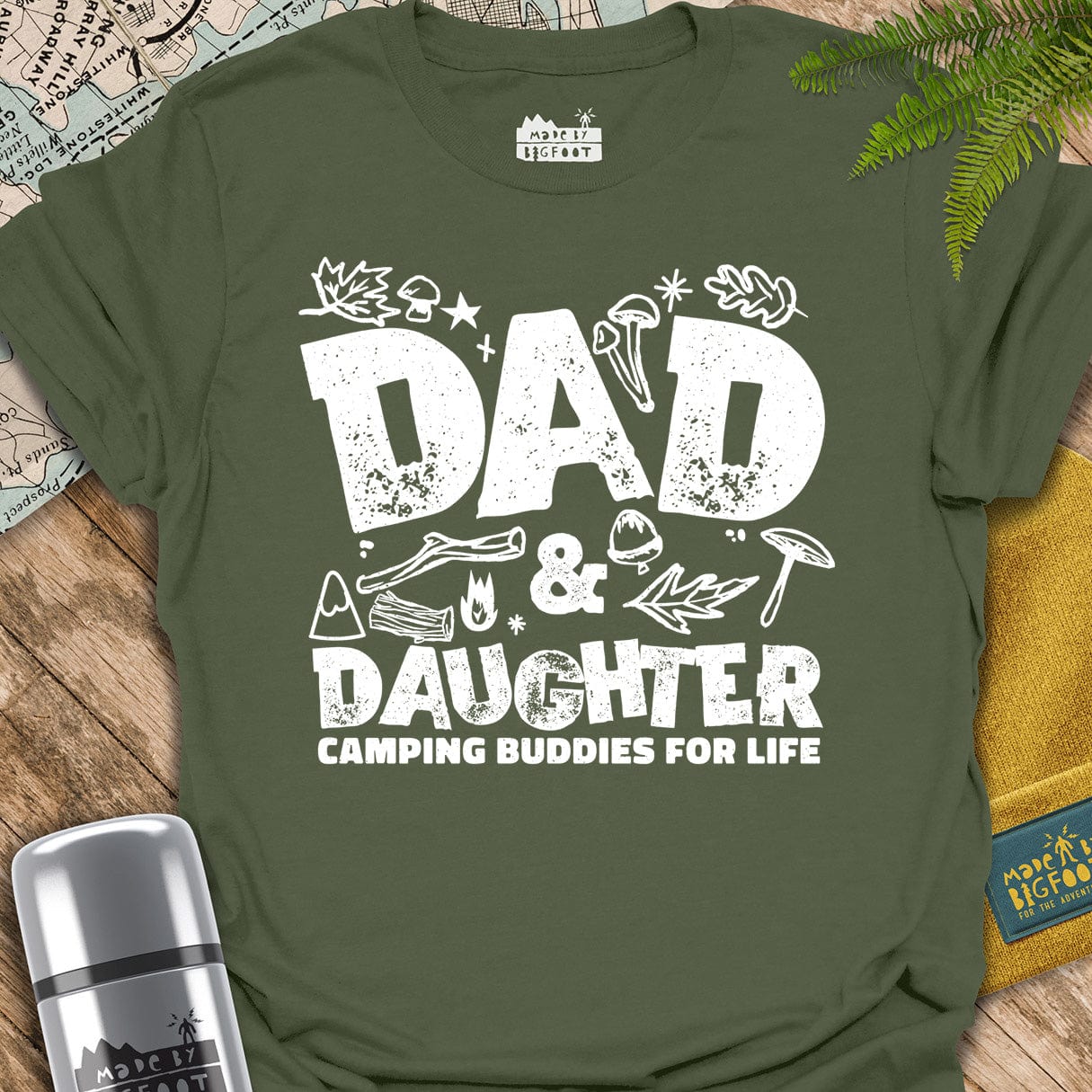 Dad & Daughter Camping Buddies For Life