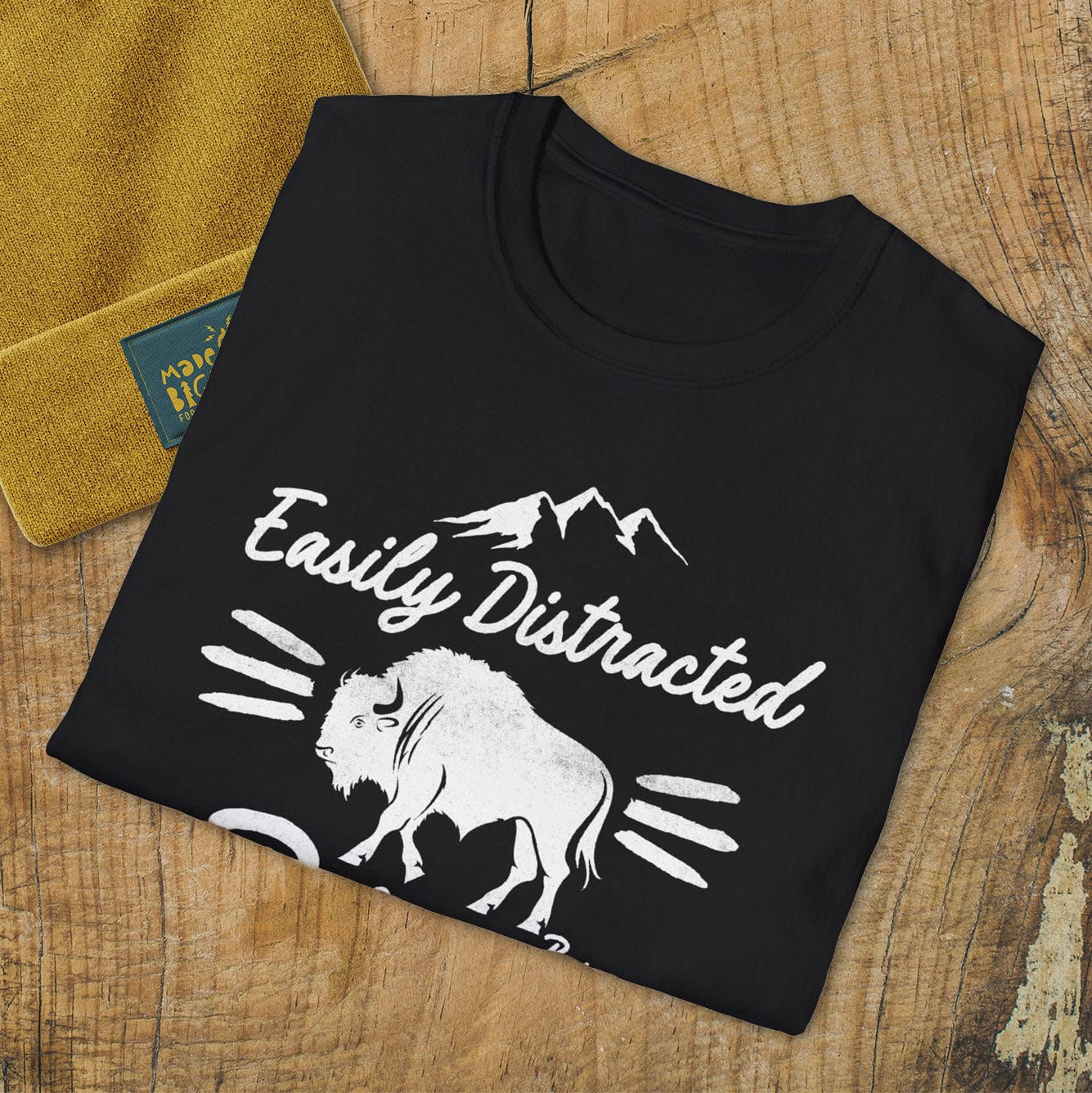 Easily Distracted By Bison