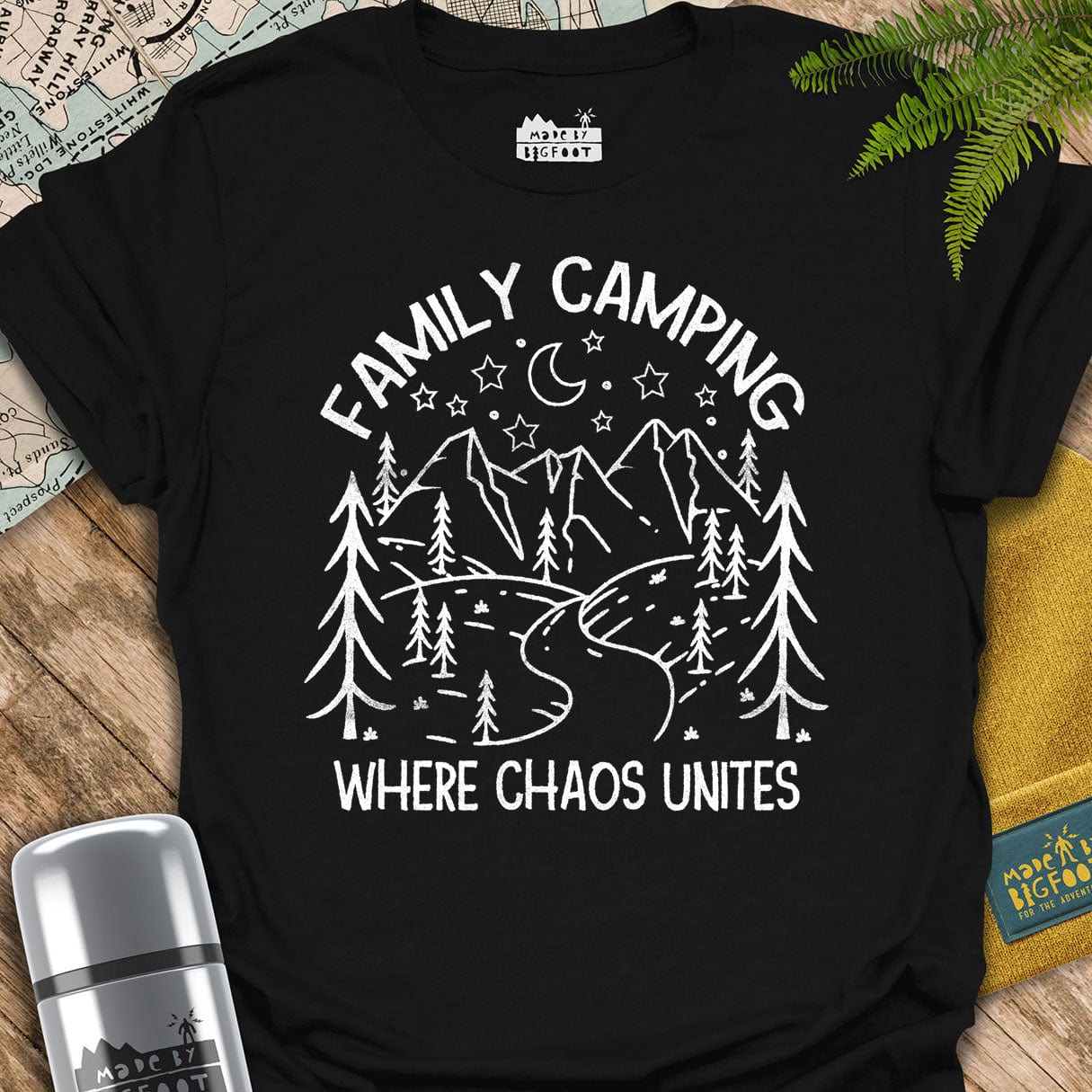Family Camping Where Chaos Unites