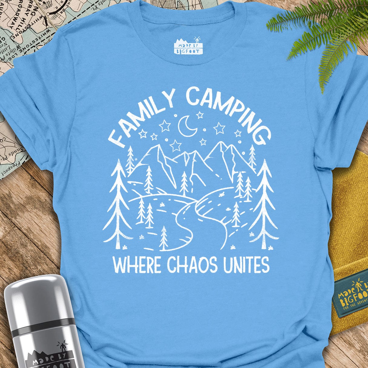 Family Camping Where Chaos Unites