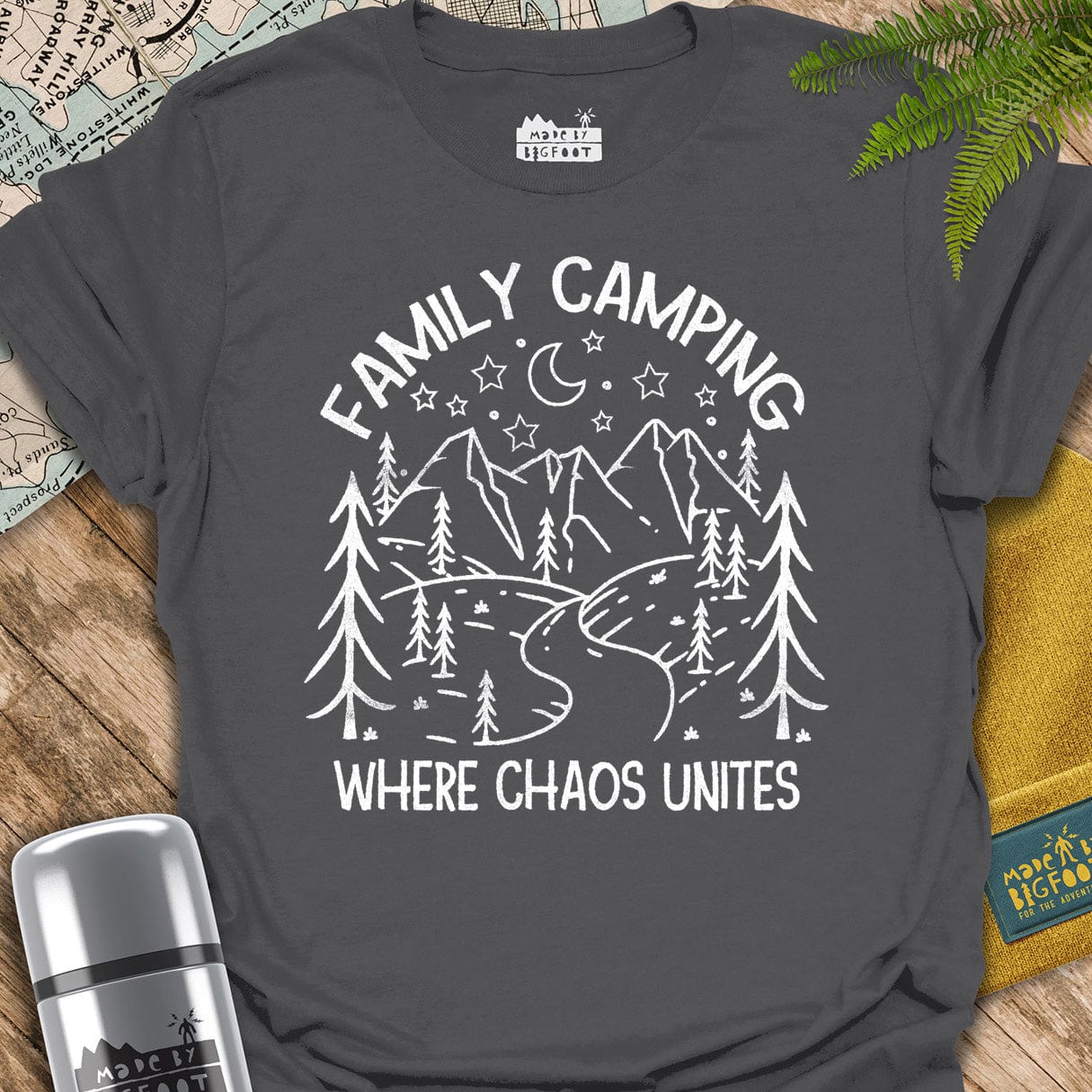 Family Camping Where Chaos Unites