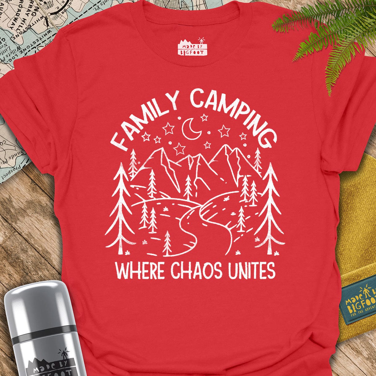 Family Camping Where Chaos Unites