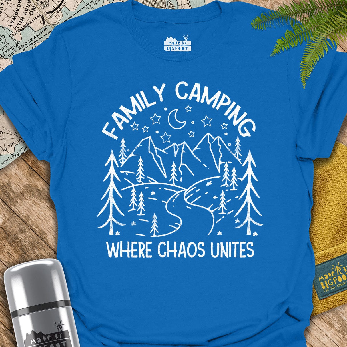 Family Camping Where Chaos Unites