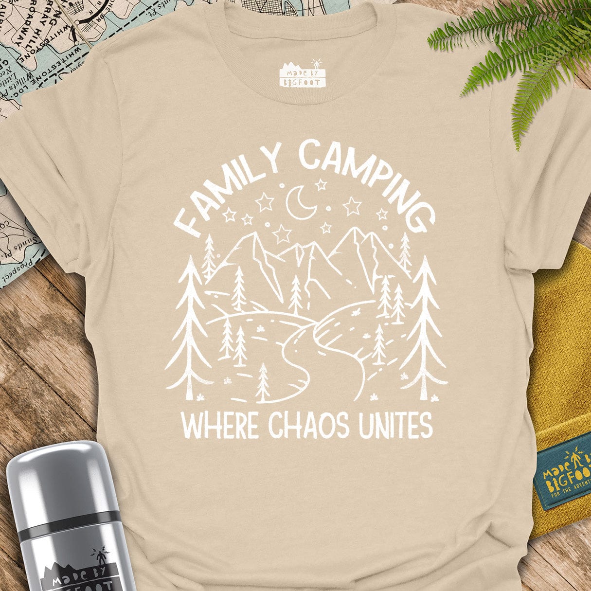 Family Camping Where Chaos Unites
