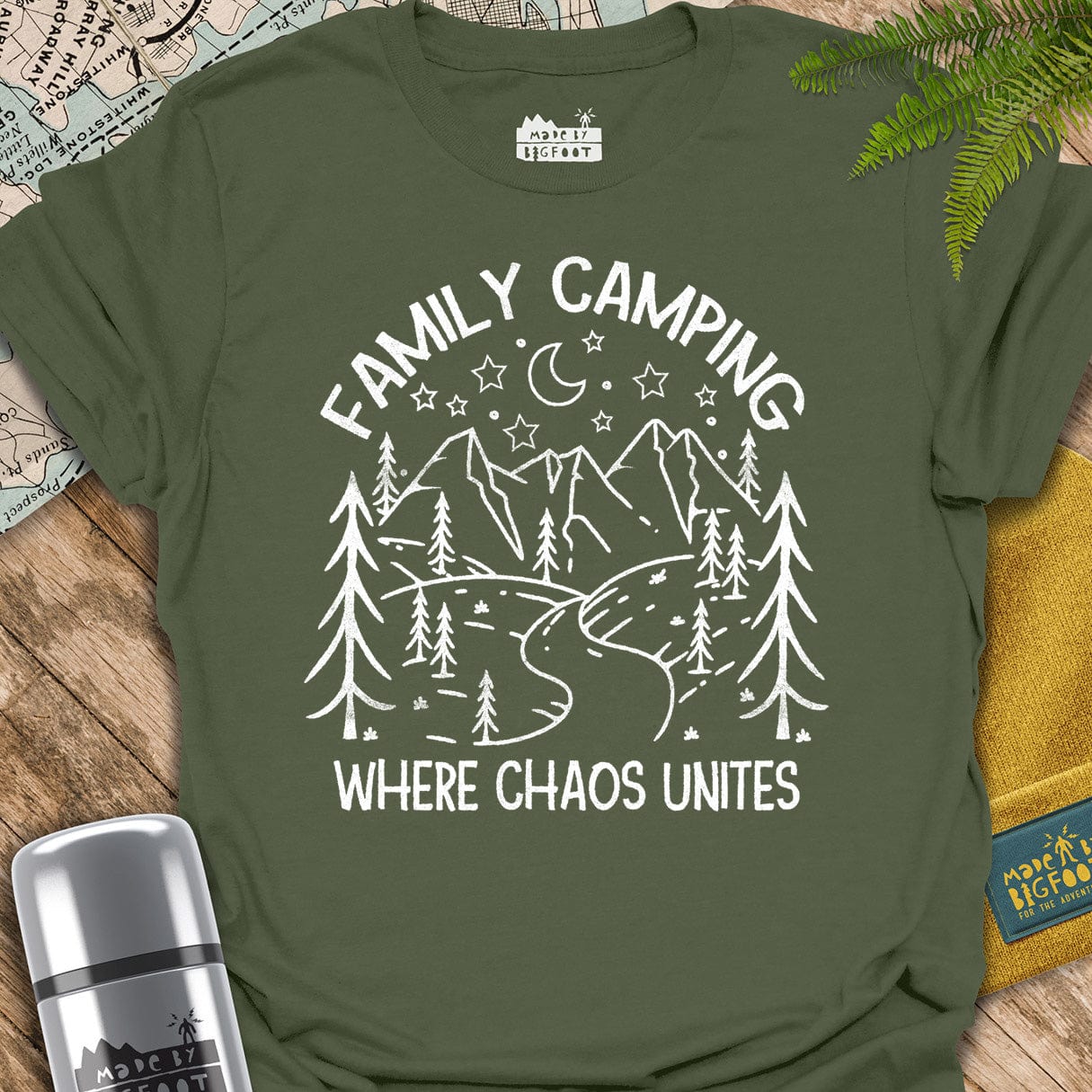 Family Camping Where Chaos Unites