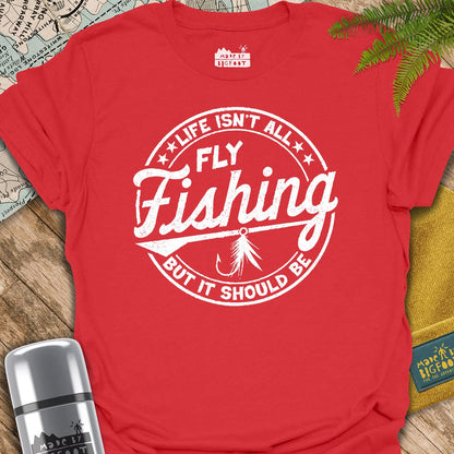 Fly Fishing. Vintage Design