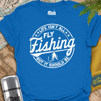 Fly Fishing. Vintage Design