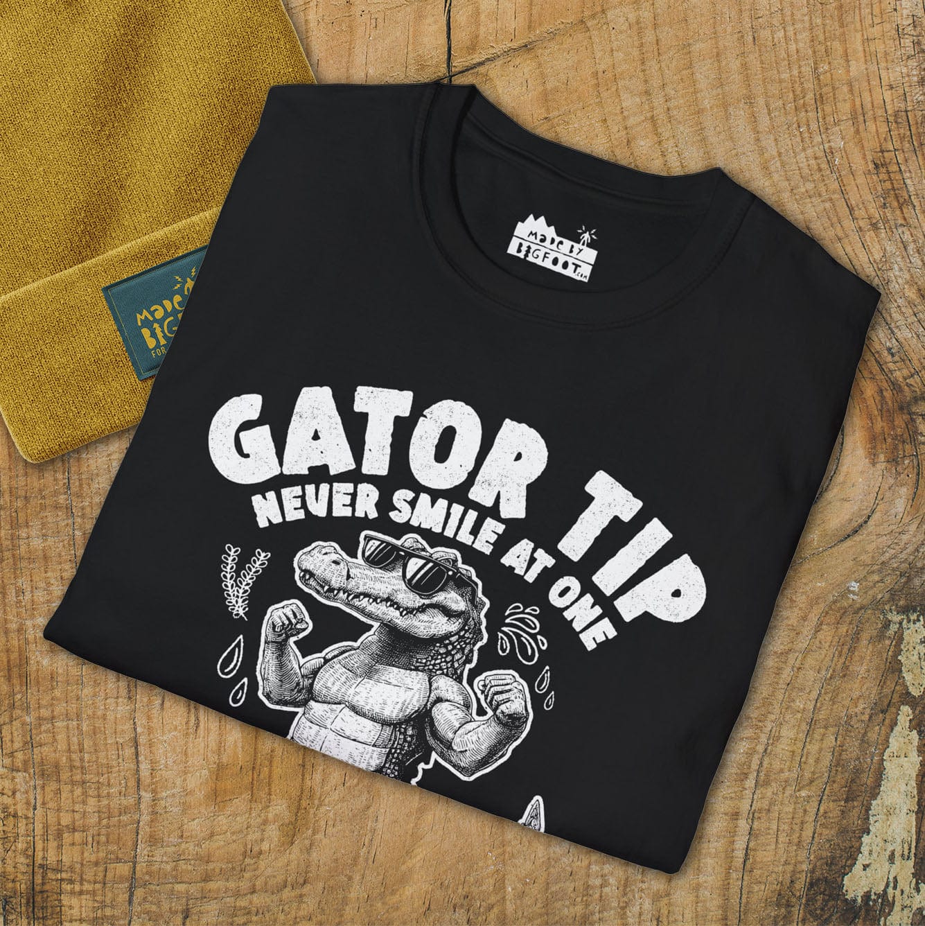 Gator Tip. Never Smile At One. It Thinks You're Flirting.