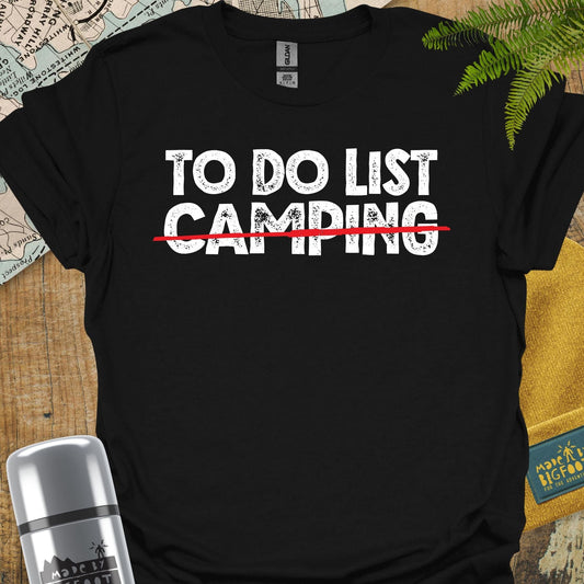 To Do List. Camping