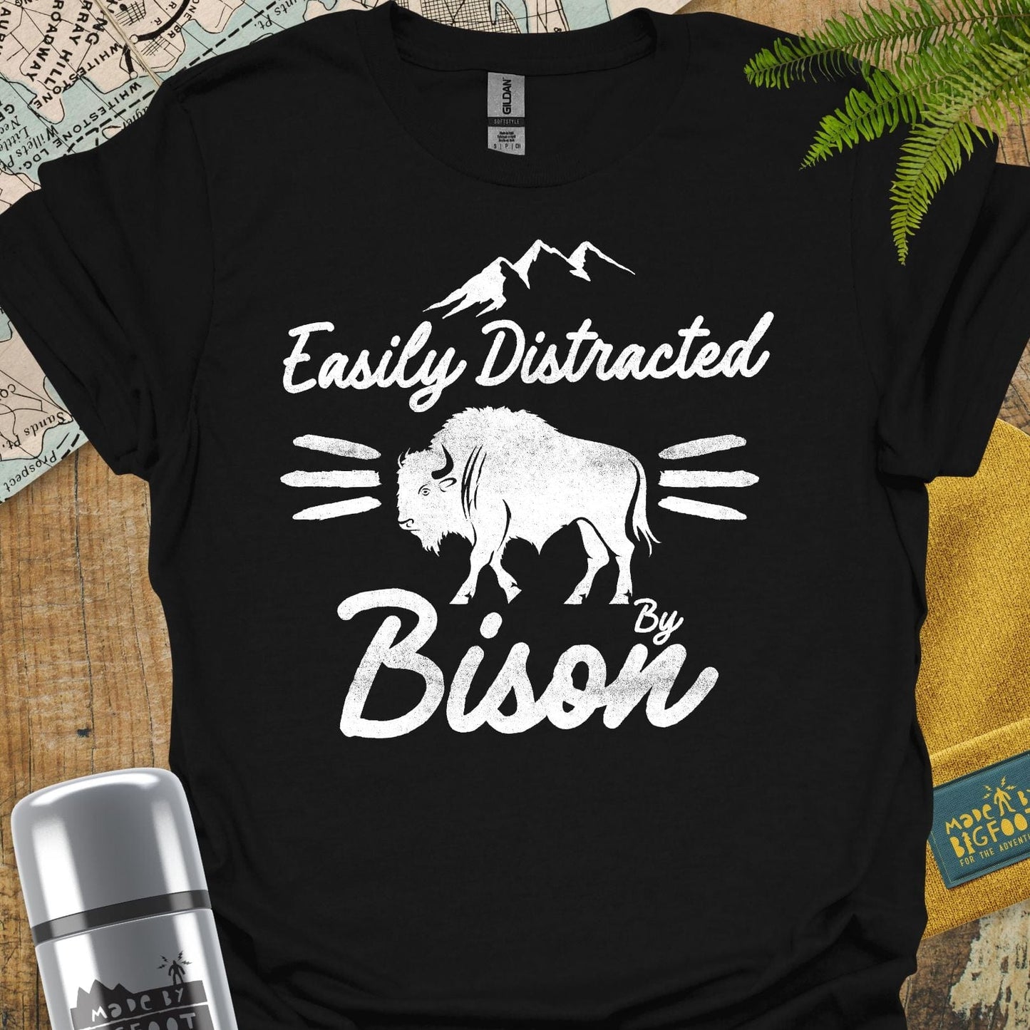 Easily Distracted By Bison