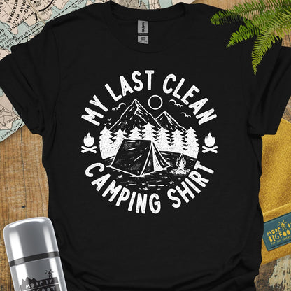 My Last Clean Camping Shirt