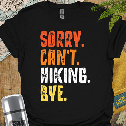 Sorry. Can't. Hiking. Bye.
