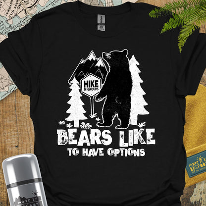 Hike In Groups. Bears Like To Have Options