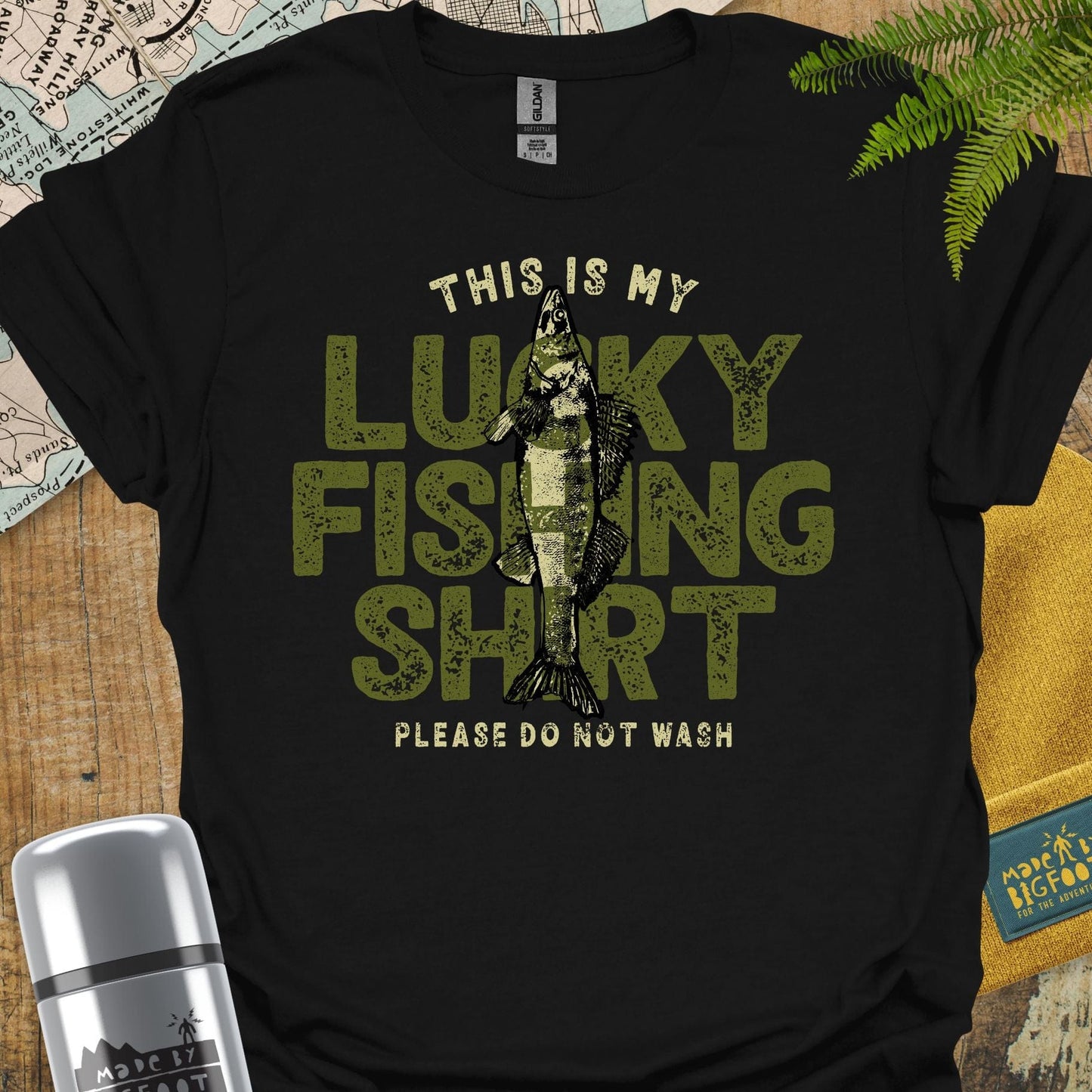 This Is My Lucky Fishing Shirt