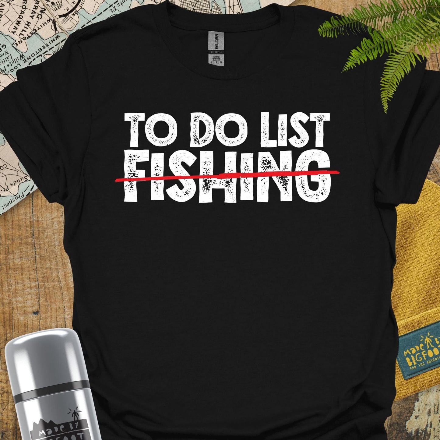 To Do List. Fishing