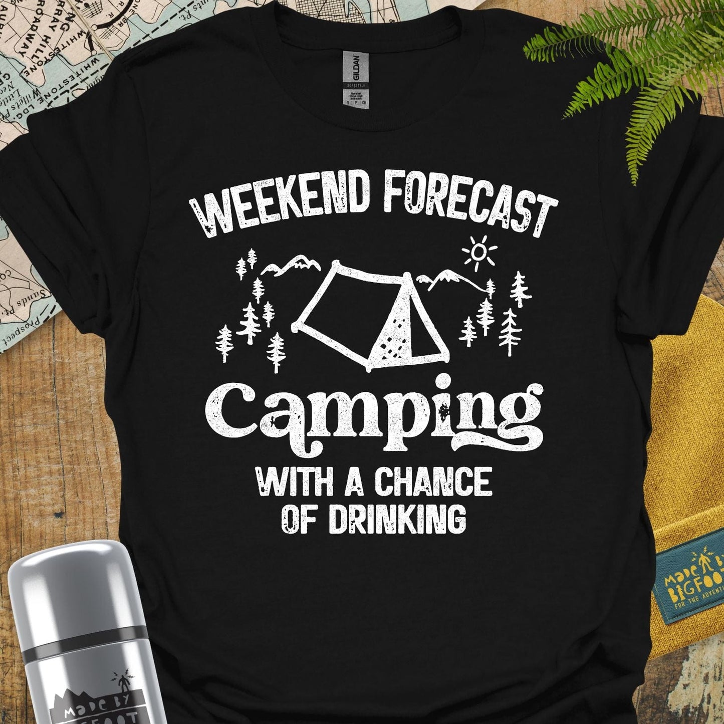 Weekend Forecast Camping With A Chance Of Drinking