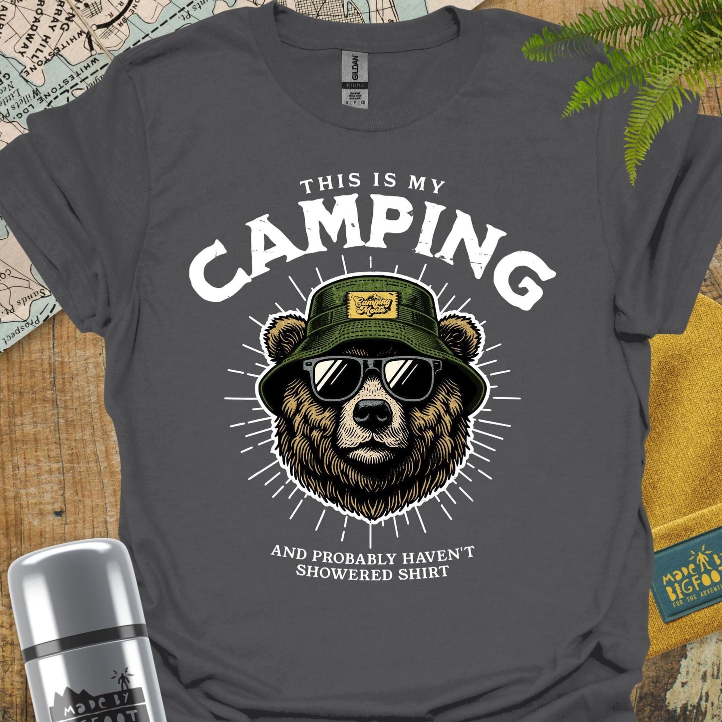 This Is My Camping and Probably Haven't Showered Shirt