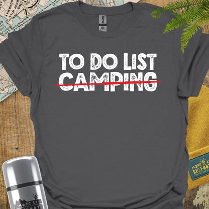 To Do List. Camping
