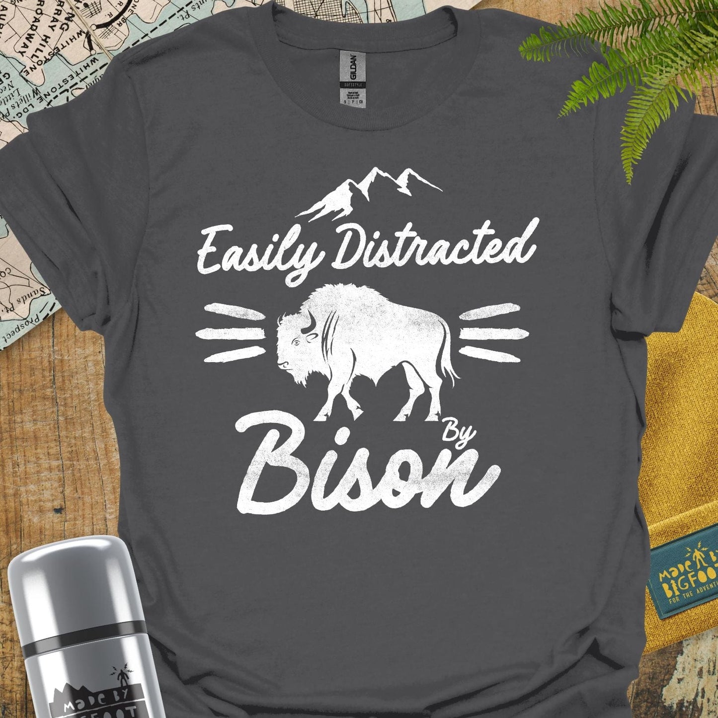 Easily Distracted By Bison