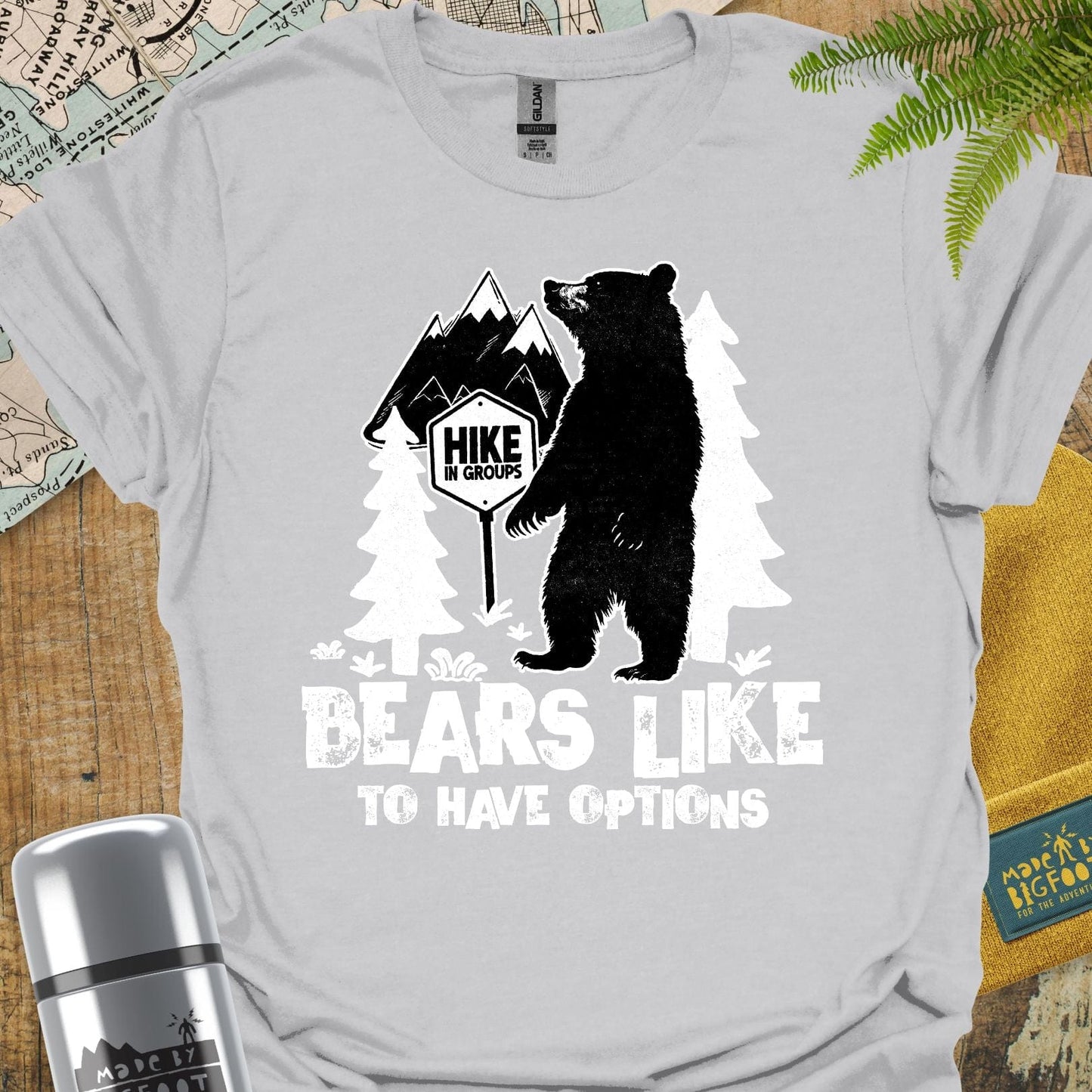 Hike In Groups. Bears Like To Have Options