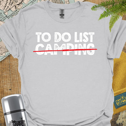 To Do List. Camping