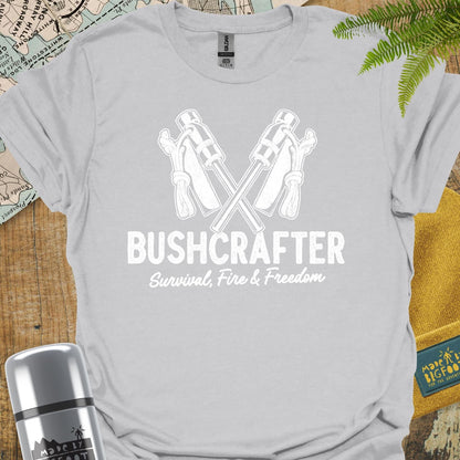 Bushcrafter. Survival, Fire, Freedom.